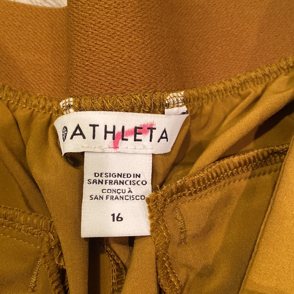 Athleta Vienna Cargo Pant Brass Yellow - Picture 4 of 6